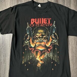 Bullet for My Valentine Black Graphic T-Shirt